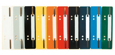 Relieur à lamelle Fixe-dossiers, PP, couleurs