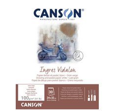 Bloc papier dessin 'Ingres Vidalon', 320 x 410 mm