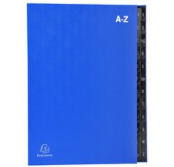 Sorteermap Ordonator® - 24 indelingen - alfabetische tabs van A tot Z