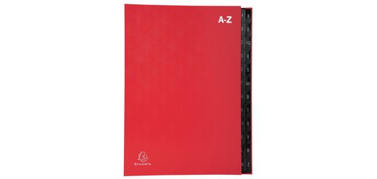 Sorteermap Ordonator® - 24 indelingen - alfabetische tabs van A tot Z