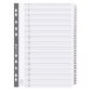 Div Mylar Dividers A4 White 1-31 - White