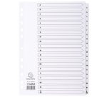 Div Mylar Dividers A4 White A-Z - White