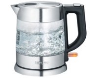 Bouilloire en verre WK 3468, inox / noir