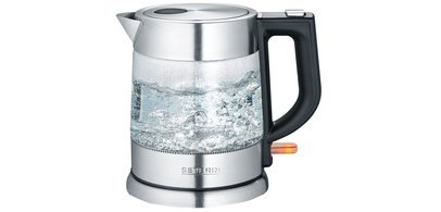 Bouilloire en verre WK 3468, inox / noir