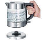 Bouilloire en verre WK 3468, inox / noir