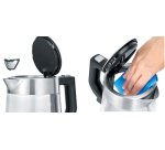 Bouilloire en verre WK 3468, inox / noir