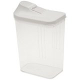 GB_Boîte verseuse ´paola´, 0,5 L, blanc / transparent