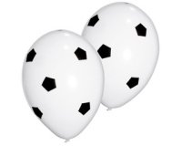 Balloon 'Soccer', black/white