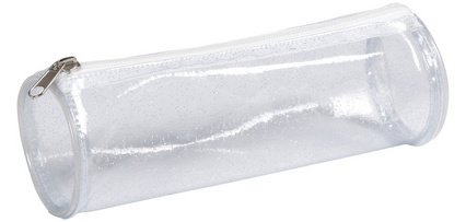 Trousse ronde, plastique