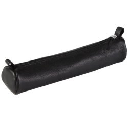 Clairefontaine black aged leather small round, ø3,5x18cm, 1 pack of 6 - black