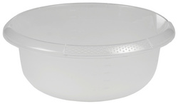 Round graduated basin 