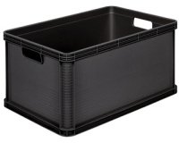 Caisse de rangement 'robert', 64 litres, graphite