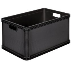 Gb_caisse de rangement ´robert´, 64 litres, graphite