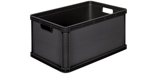 Caisse de rangement 'robert', 64 litres, graphite