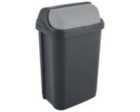 Poubelle 'rasmus', 25 litres, argent