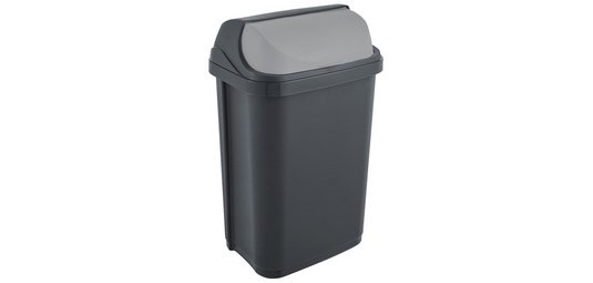 Poubelle 'rasmus', 25 litres, argent