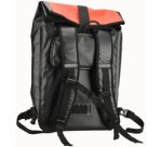 Sacoche de vélo, imperméable, rouge / noir