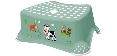 Marchepied 'tomek Funny Farm', vert