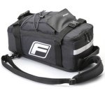 Sac pour porte-bagage de vélo 2 en 1, noir