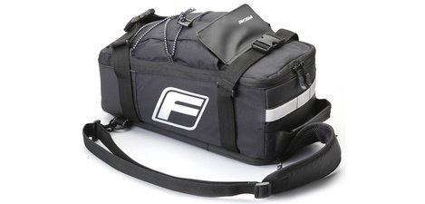 Sac pour porte-bagage de vélo 2 en 1, noir