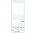 Bloc addition elve papier autocopiant 102x235mm 50 duplis sans numéro