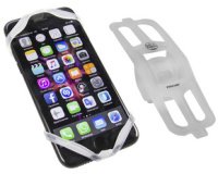 Support smartphone pour vélo en silicone, blanc
