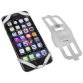 Smartphonehouder voor fiets, silicone, wit