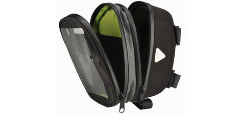 Sacoche pour cadre de vélo Premium, noir