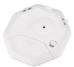 uniTEC Détecteur de bris de verre, blanc, alarme: 95 dB