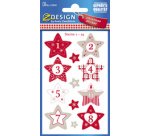Avery Zweckform ZDesign Stickers calendrier de l'Avent
