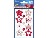 Avery Zweckform ZDesign Stickers calendrier de l'Avent
