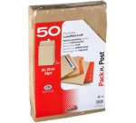 Pochettes à soufflets, C4, 229 x 324 mm, avec fenêtre