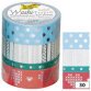 Rubans autocollants Noël Washi-Tape HOTFOIL ARGENT III