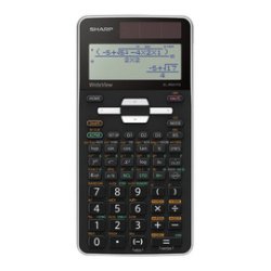 SHARP Calculatrice EL-W531 TG, couleur: noir / blanc