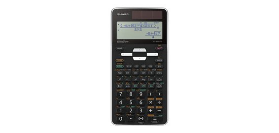 SHARP Calculatrice EL-W531 TG, couleur: noir / blanc