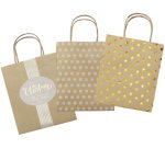 Sac en papier 'Noël', papier kraft, petit