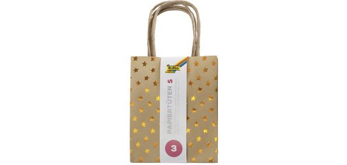 Sac en papier 'Noël', papier kraft, petit