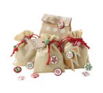 'Buttons' pour calendrier de l'Avent, en tôle