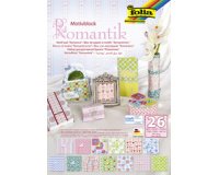 Bloc en papier à motifs 'Romantique', 240 x 350 mm