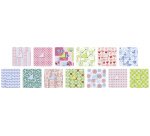 Bloc en papier à motifs 'Romantique', 240 x 350 mm