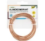 Fil de bricolage en aluminium, 2 mm x 5 m