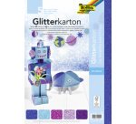 Carton à paillettes 'Ice', 240 x 340 mm, 300 g/m2