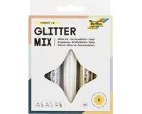 Set de paillettes avec colle déco incluse, couleurs