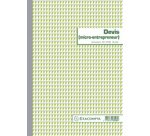 Manifold Quotation Micro-entrepreneur 29.7x21cm 50 self-copying duplicate sheets - text FR