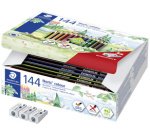 Crayon de couleur Noris Colour,boîte carton de 144