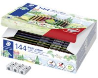Crayon de couleur Noris Colour,boîte carton de 144