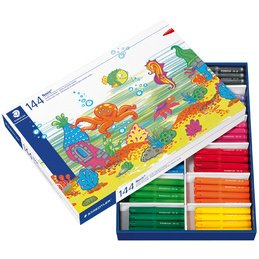 Feutre de coloriage Noris jumbo, boîte de 144