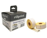 rillstab Rouleau d'étiquettes, 104 x 158 mm, blanc