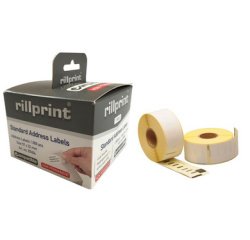Etiquettes en rouleau, 57 x 32 mm, blanc