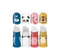 FABER-CASTELL Combi gomme - taille-crayon Faces, présentoir